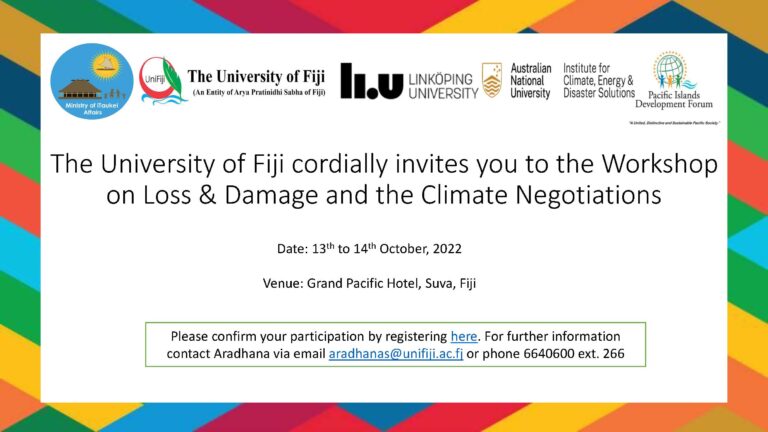 The University of Fiji – Future Ready